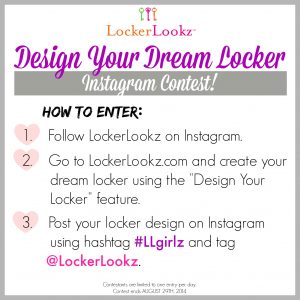 Lockerlookz instagram contest - win $250!
