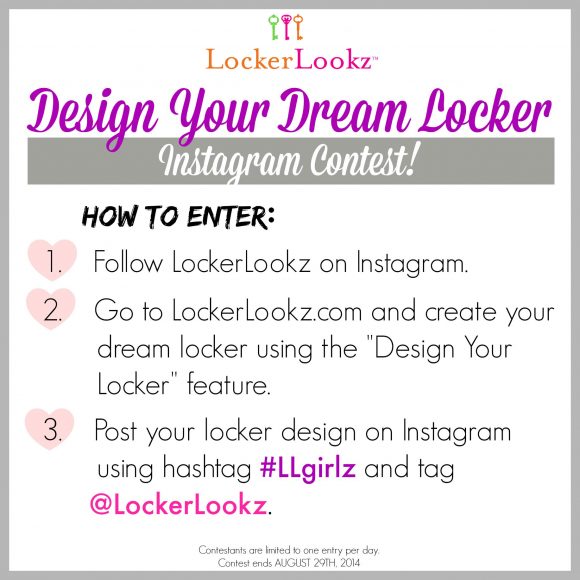 Lockerlookz instagram contest - win $250!