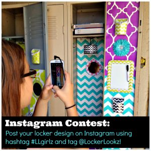 Instagram contest - create a dream locker and post it on instagram with #LLGirlz hashtag and tag @lockerlookz