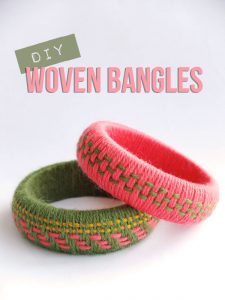 Woven Yarn Bangles