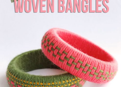 Woven Yarn Bangles