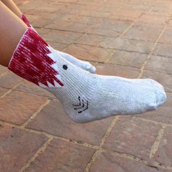 Toe Socks I Love Shark Collection 