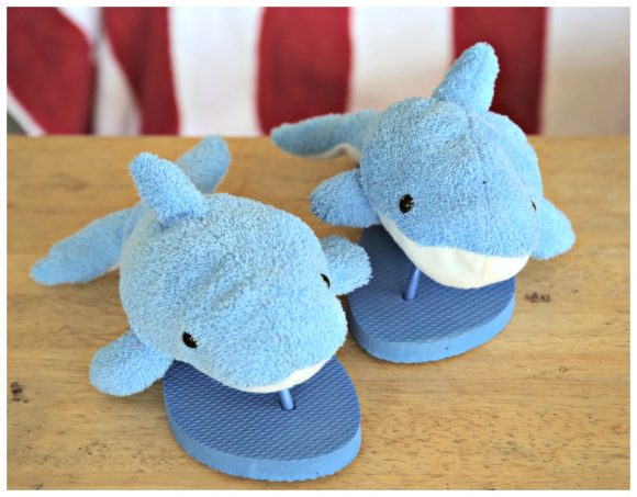 EVA Shark Accessories 2-Pack Shark Slide Fins Replacement - Universal EVA Top Fins For Shark Slippers Cloud Shark Slide Fins