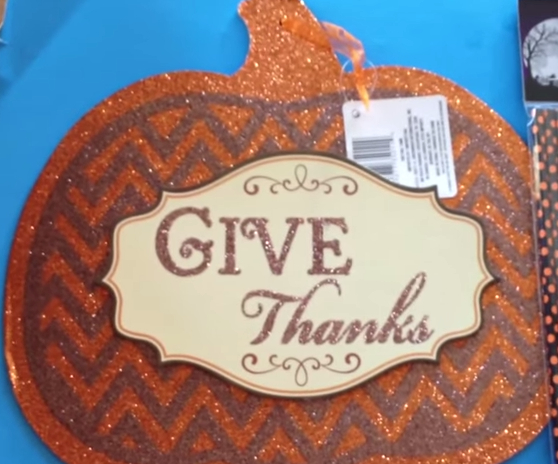 Thanksgiving Sign