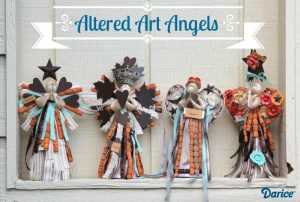 Fall Altered Art Angels