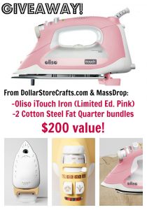 Oliso iTouch iron giveaway