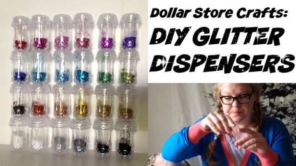DIY Glitter Dispensers