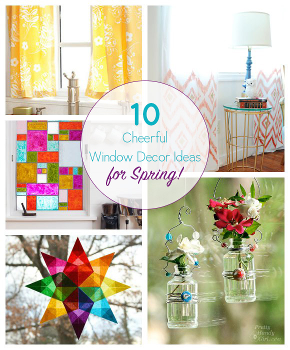 10 DIY Window Dressings to Bring in the Spring