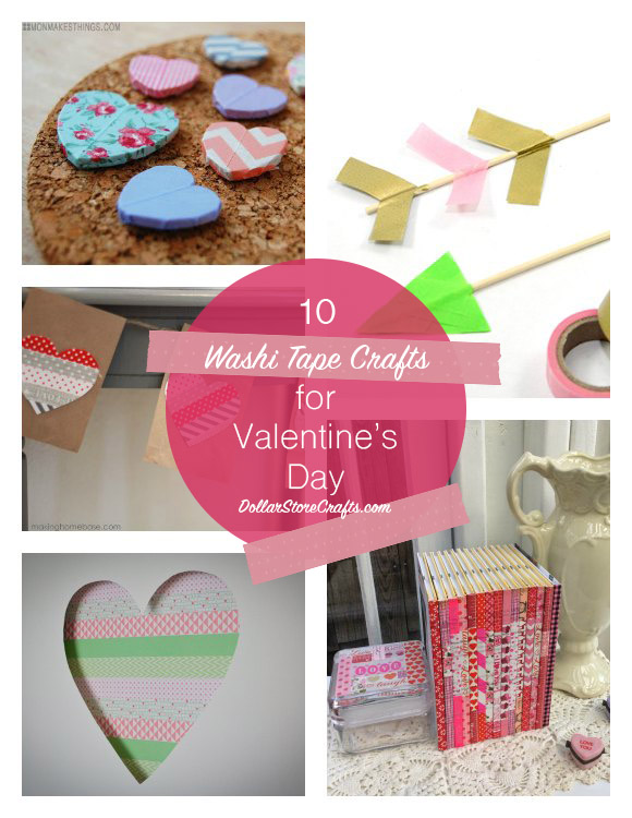 10 Washi Tape Crafts for Valentine's Day