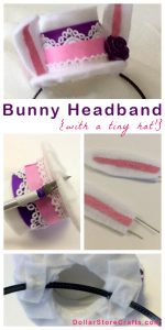 Make a Bunny Headband for Easter or For Your Dressup Bin!