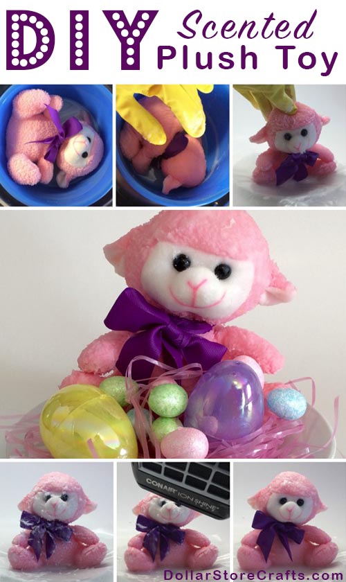DIY Scented Plush Toy - This is the perfect gift for someone who wants the fragrance of a candle but can't use a candle.  Some of these places include nurseries, children's rooms, Senior Care facilities, the office, and I'm sure you can think of a few other places. 