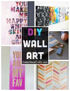 10 DIY Wall Art Ideas from Recycled Materials