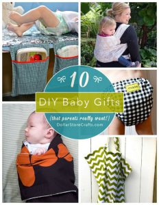 10 DIY Baby Gifts that New Parents Need