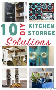 10 DIY Kitchen Storage Ideas
