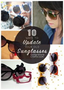 10 Ways to Update Last Year's Sunglasses