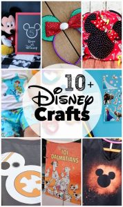 10+ Disney crafts to make