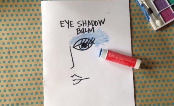 DIY eye shadow balm