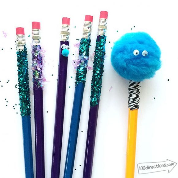 DIY Pencil Toppers