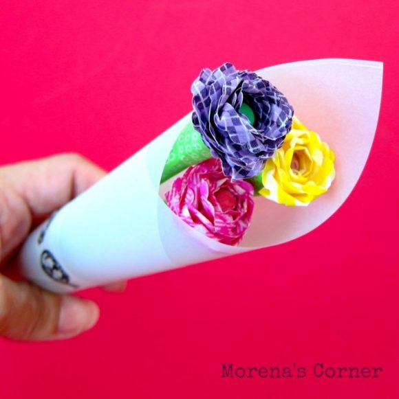 Washi Flower Pencil Bouquet
