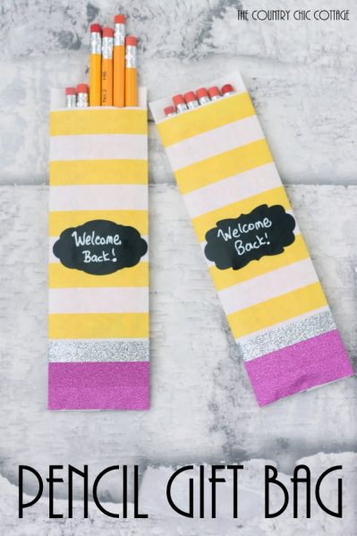Pencil Gift Bags