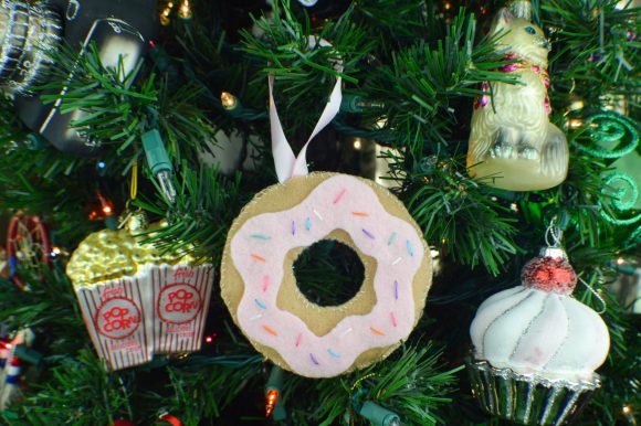 Make a Felt Donut Ornament