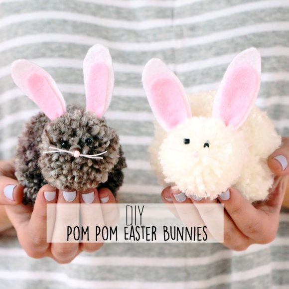 Pom Pom Easter Bunnies