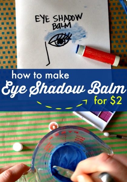 DIY Eyeshadow Balm
