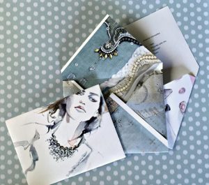 Recycle magazine pages into pretty envelopes