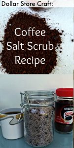 5 Minute DIY Coffee Coconut Sea Salt Scrub
