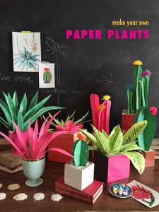 Make Paper Plants for Your Home Decor - Project by House that Lars Built