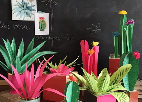 Make Paper Plants for Your Home Decor - Project by House that Lars Built