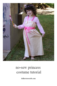 No-Sew Princess Costume by DollarStoreCrafts
